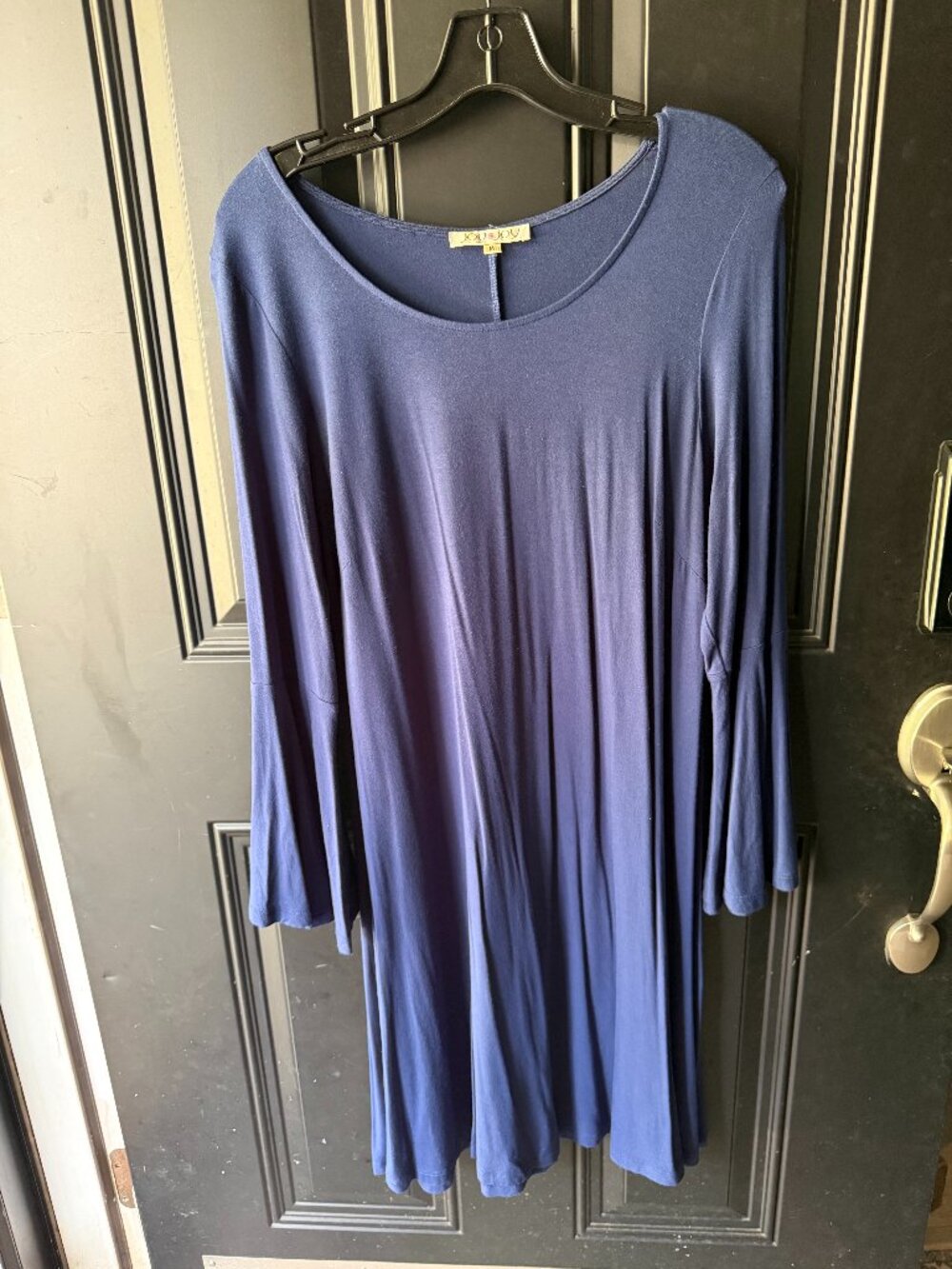 Joy Joy Blue Bell Sleeve Dress Size M